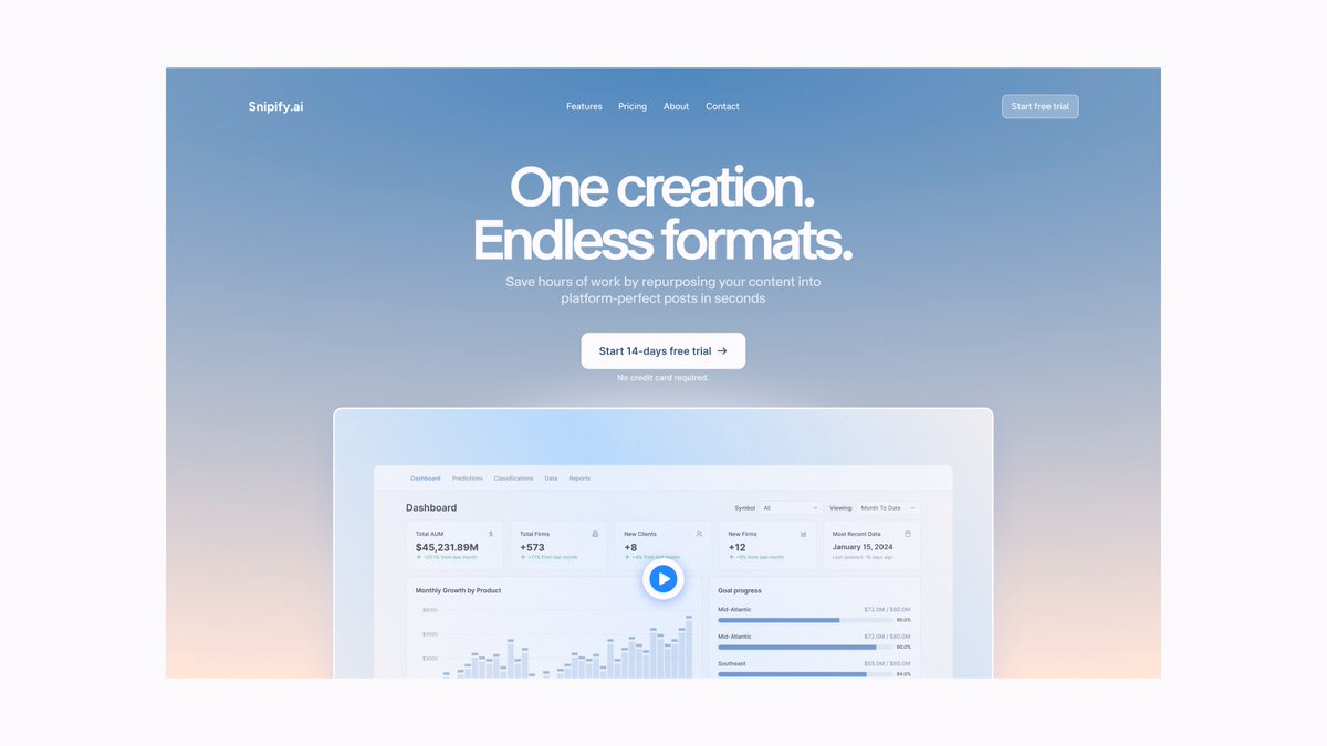 Website design for SaaS startup - Željko Milivojević