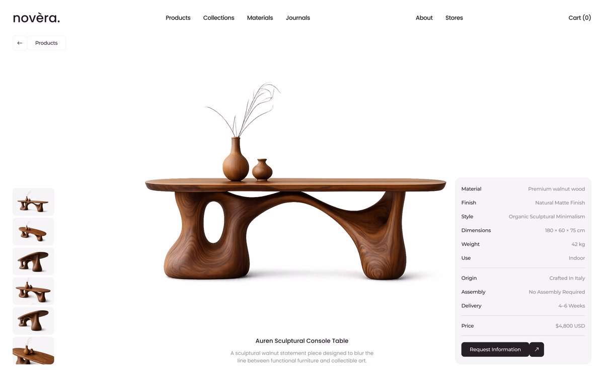 Product page design - Sai Satvik