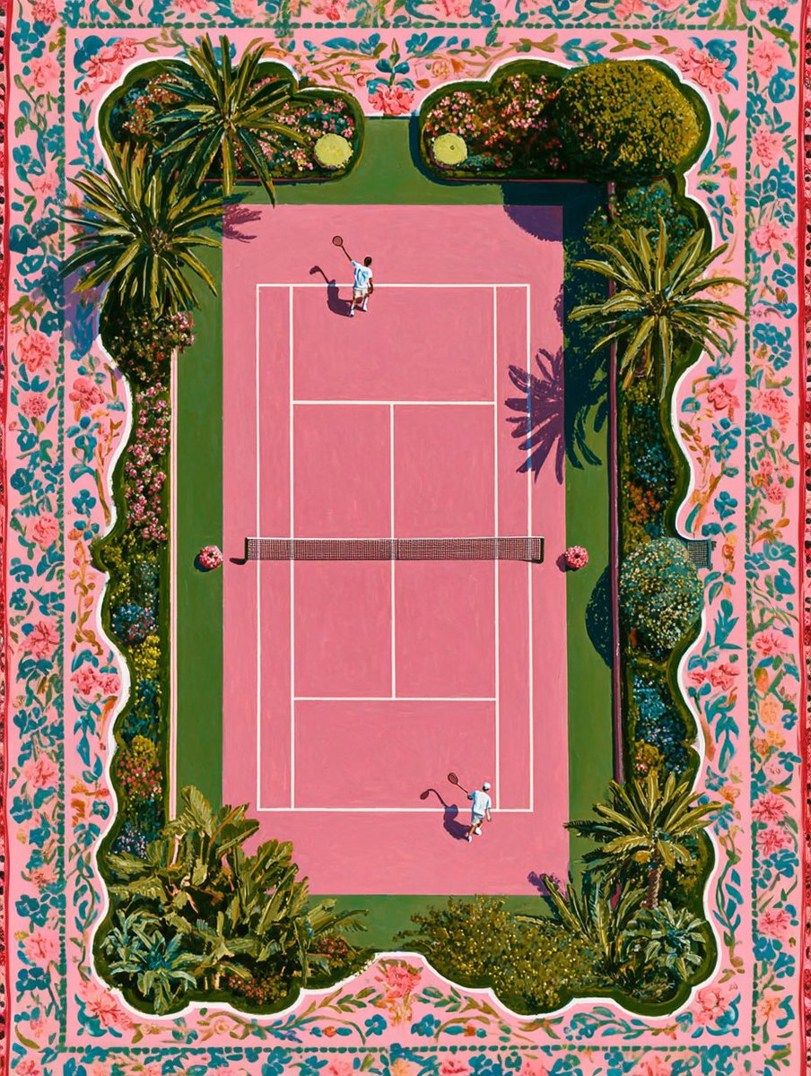 From Tennis Court, With Love, G - Gizem Akdag - UI design by @gizakdag on X