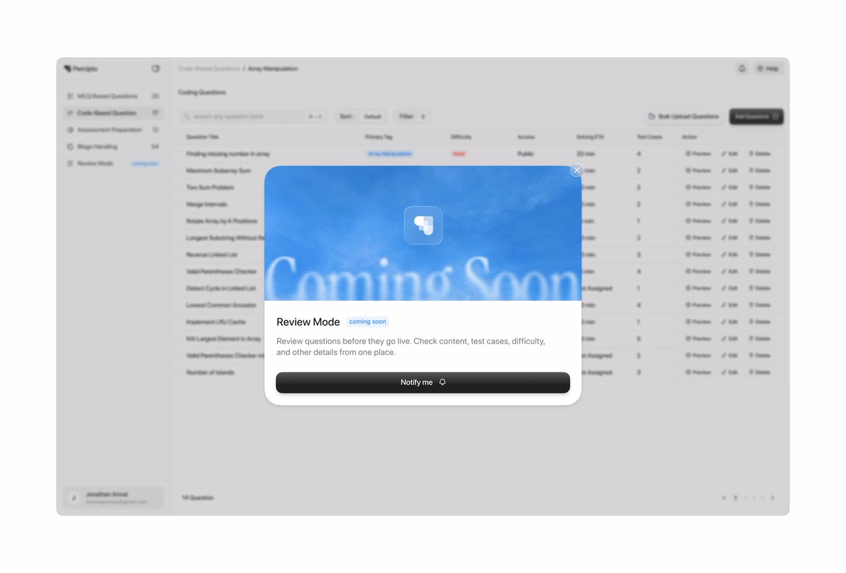 coming soon modal design - Nachi. - UI design by @nachidesigner on X