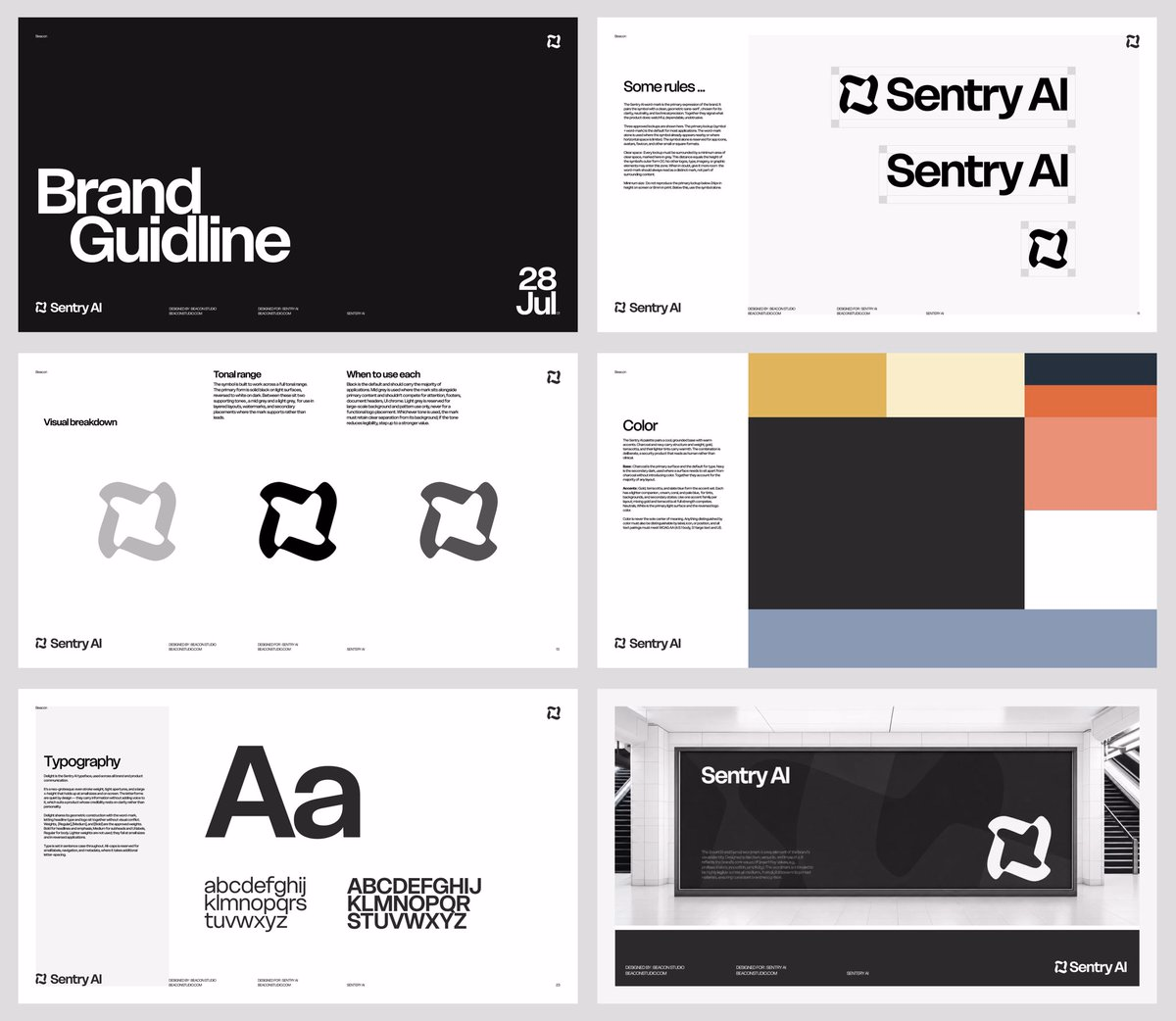 Sentry AI brand guideline - Naty