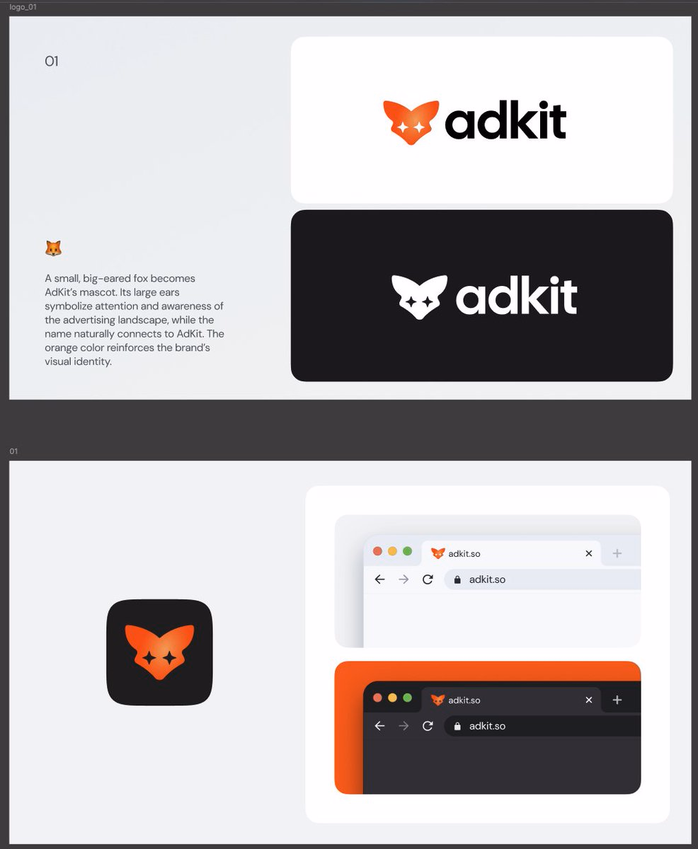 Ok, I hired a designer to make a new logo for AdKit, and I'm strugg... - Nico