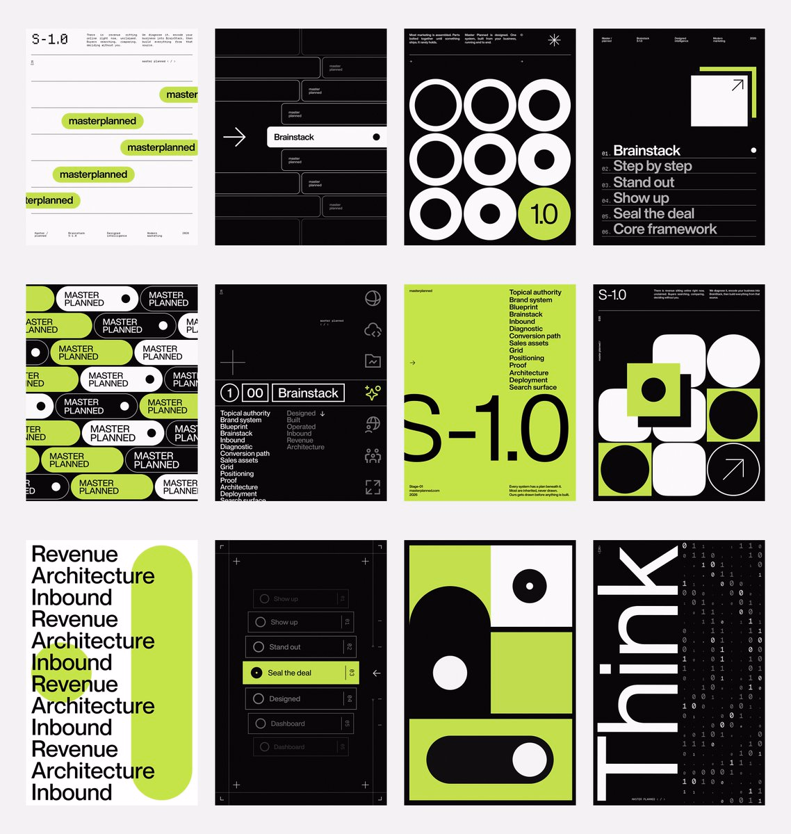 Collection of posters for our latest brand sprint. Which one is you... - aron