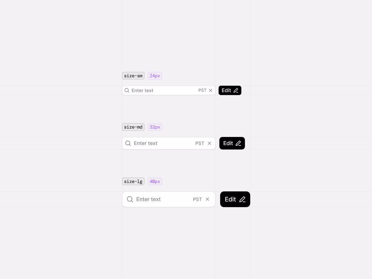 component sizing - Kevin - UI design by @keviduk on X
