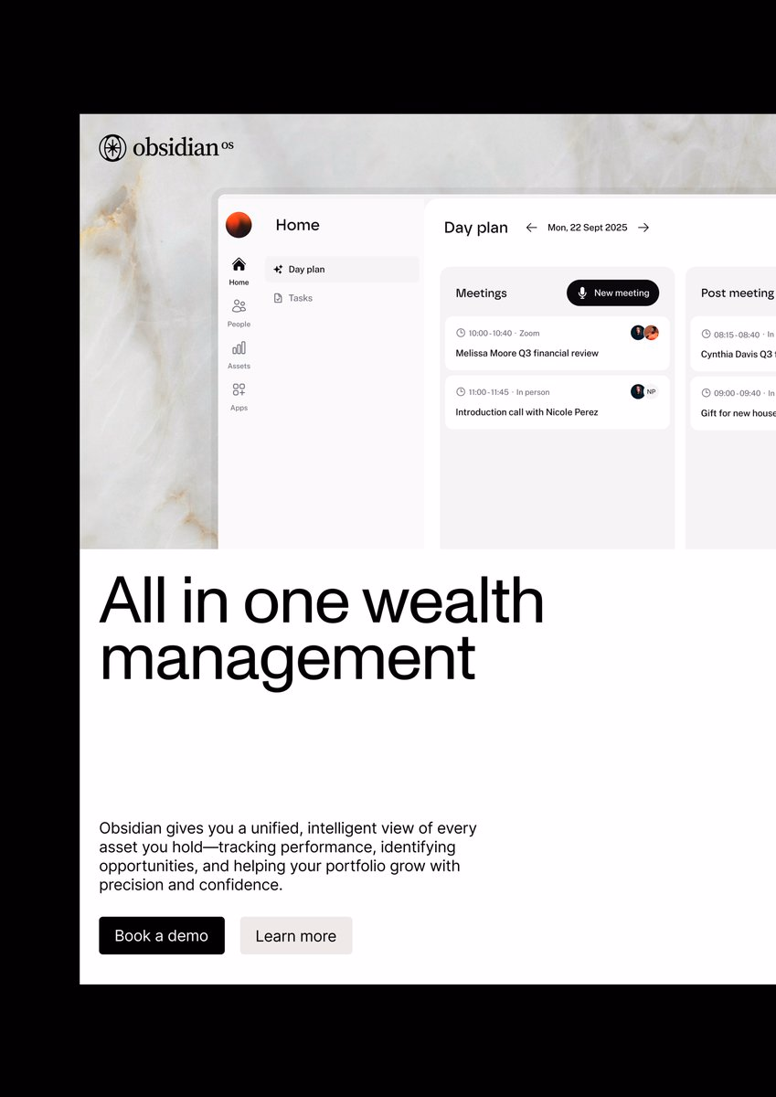 brand exploration of obsidian - Bakers Studio