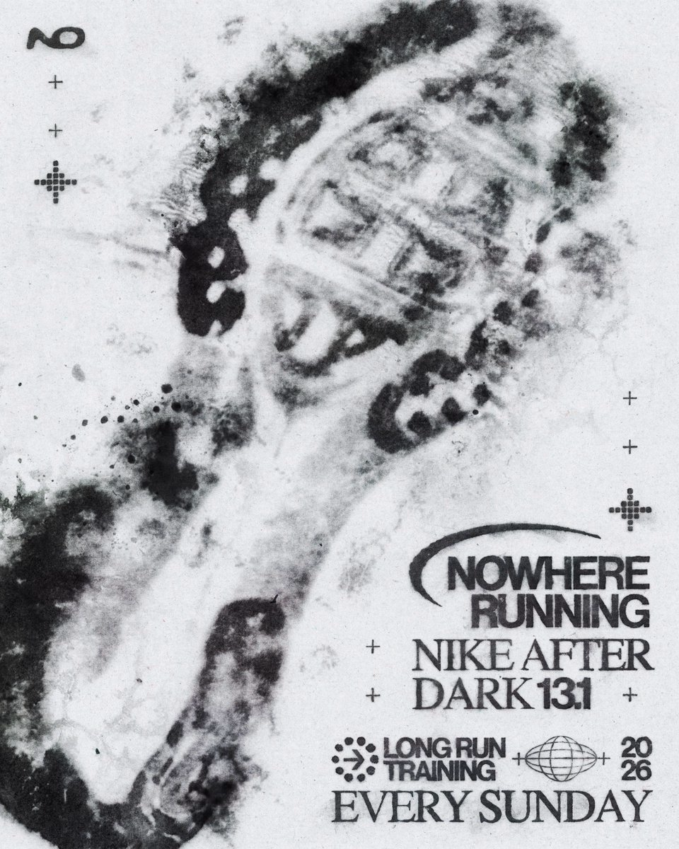 poster design for NOWHERE RUNNING last month - Rafy