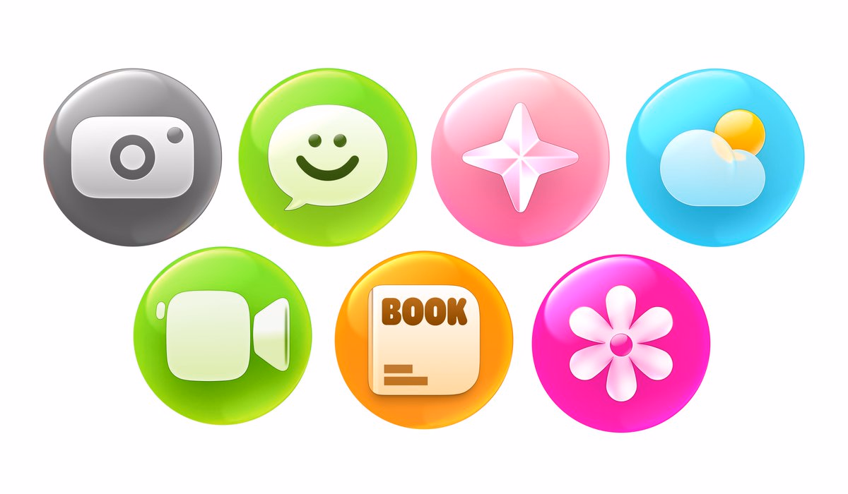 bright candy icons 🍬 - Luca